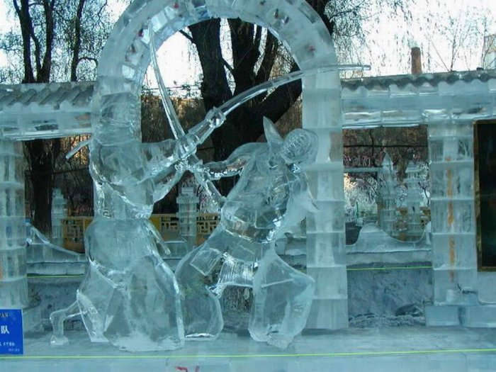 Фестиваль ледяных скульптур (16 фото)