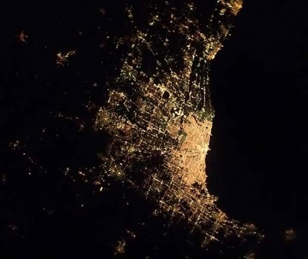 Огни городов из космоса (11 фото)