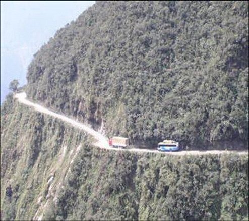Дороги в Боливии (20 фото)