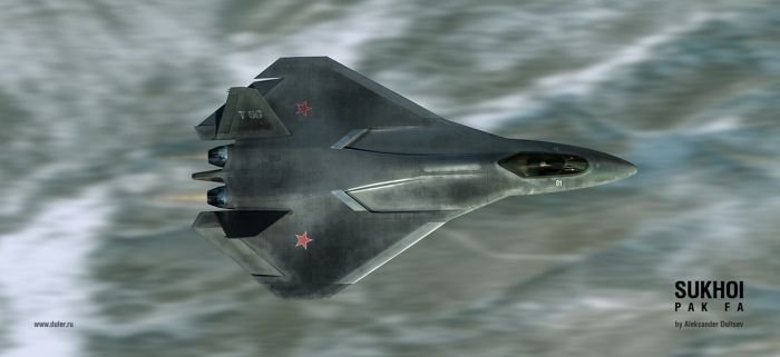Новый российский истребитель (8 фото)
