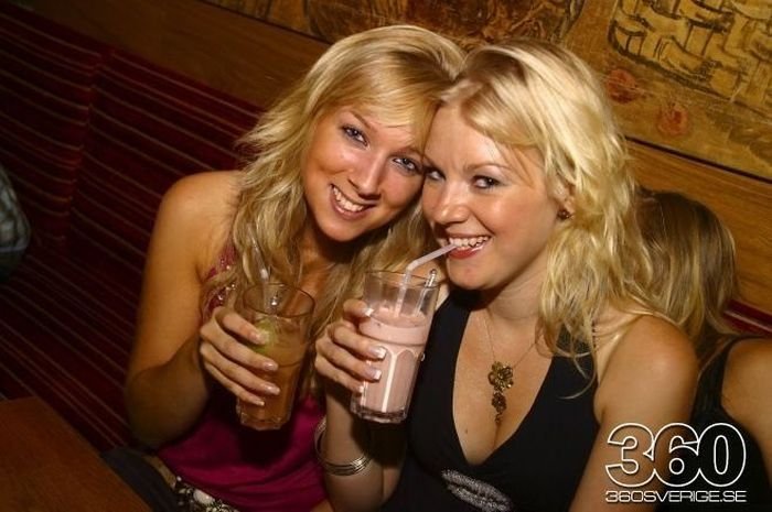 Девушки в ночных клубах Швеции (35 фото)
